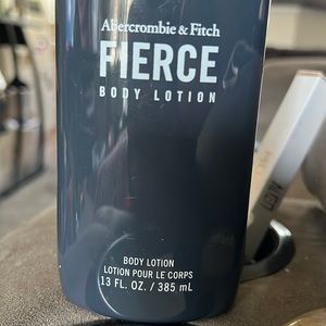Abercrombie and Fitch body lotion Fierce